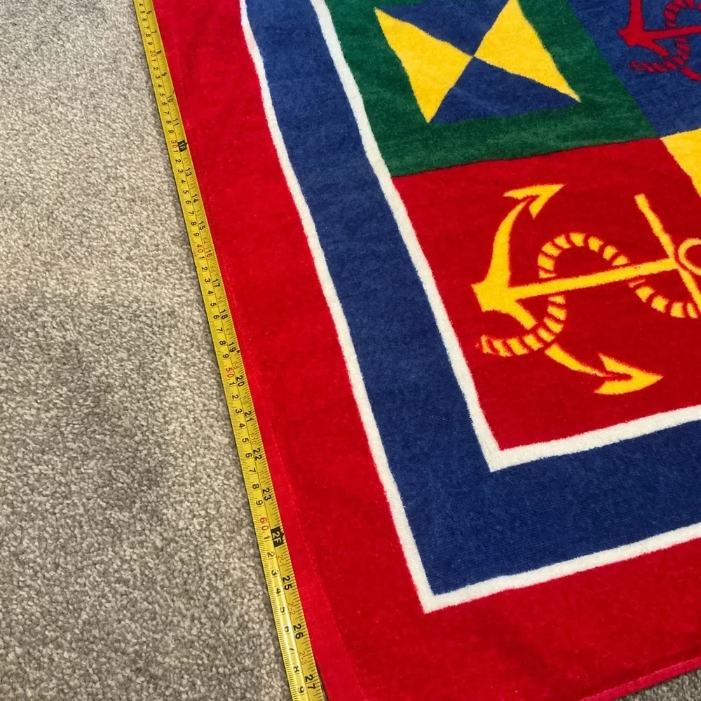 Vintage‎ Jcpenney nautical-themed beach towel